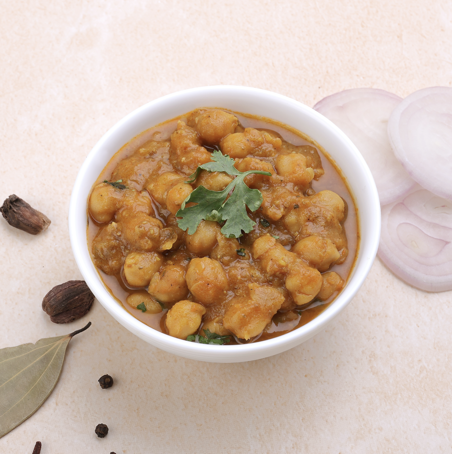 White Chana Curry